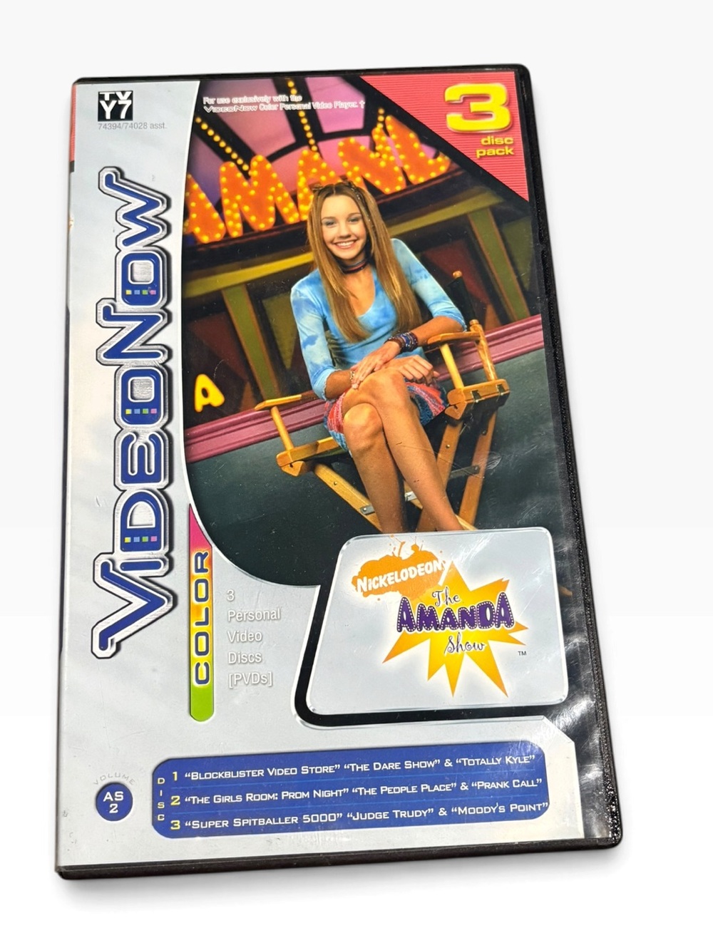 VideoNow Nickelodeon Tv Show The Amanda Show 3-Disc Set —